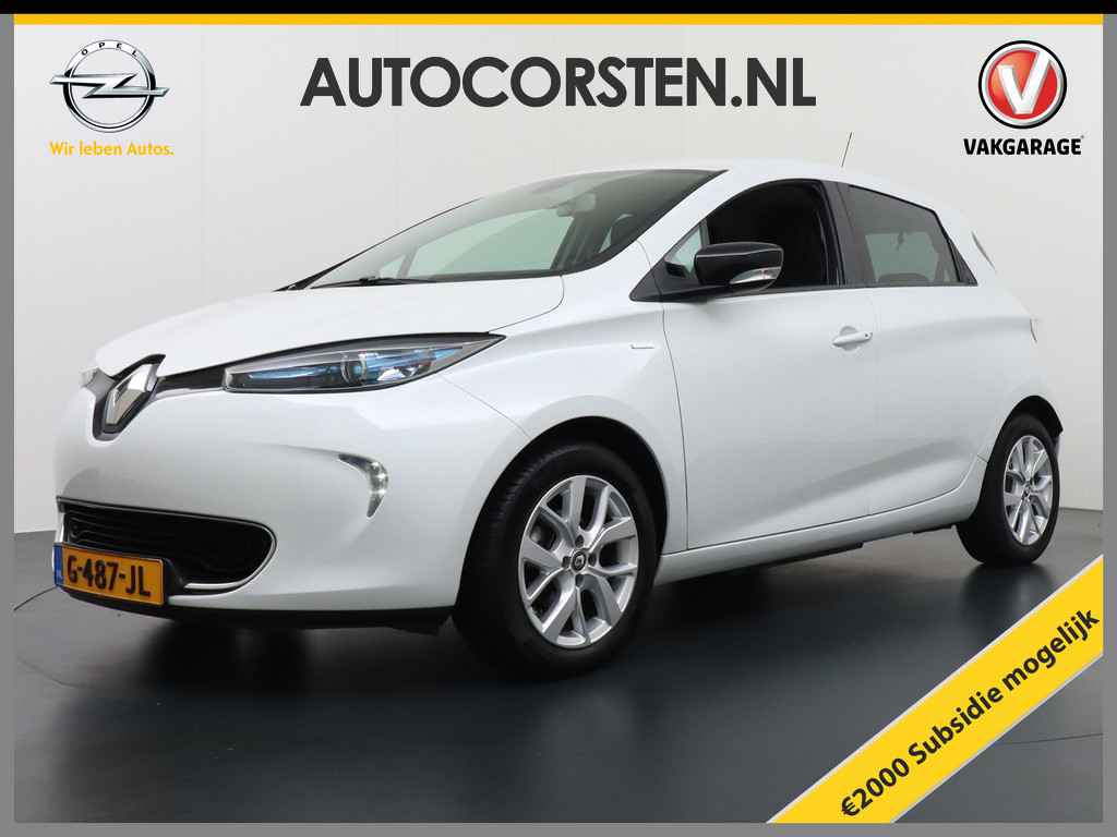 Renault ZOE R110 Limited EIGEN ACCU 41 kWh *€ 9.395,- na subsidie * AUT. 110pk Android Navi Camera WiFi-vb. Bose Pdc interieur voorverwarmin