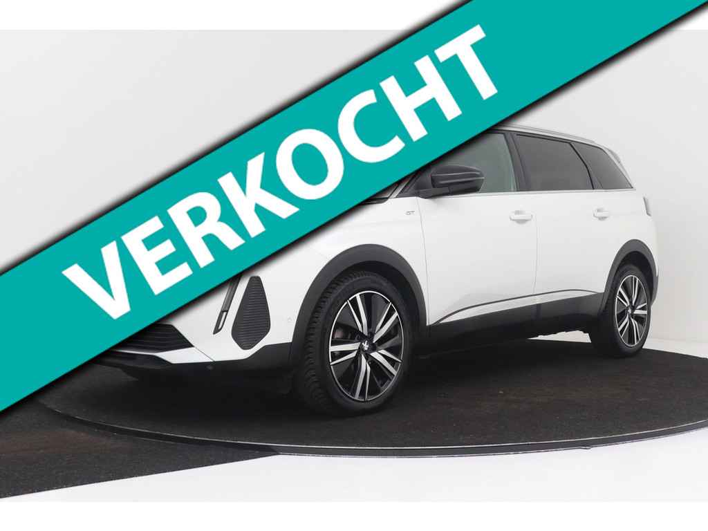 Peugeot 5008 1.6 PureTech Blue Lease GT 7p. | Trekhaak | Panoramadak | Comfortstoelen | Adap. Cruise | 180 PK | Stoelverwarming |