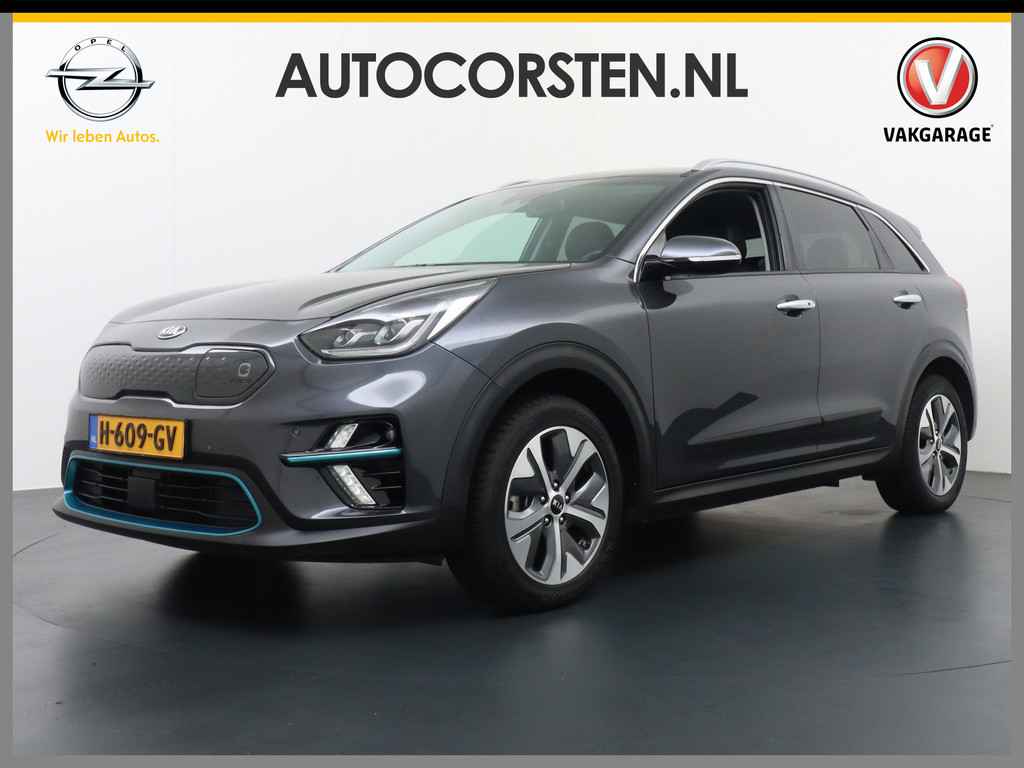 Kia e-Niro 204pk 64 kWh AutoPilot Leer Navi Apple Carplay Android Warmtepomp Adaptive-Cruise Head-Up-Display Uitparkeerwaarschuwing ACC Cam