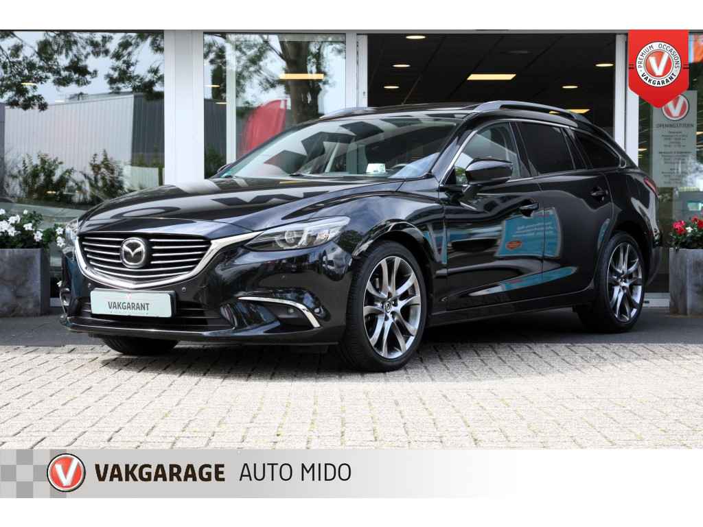 Mazda 6 Sportbreak 2.5i SkyActiv-G 192 GT-M Automaat -1e eigenaar- -LAGE KM STAND-