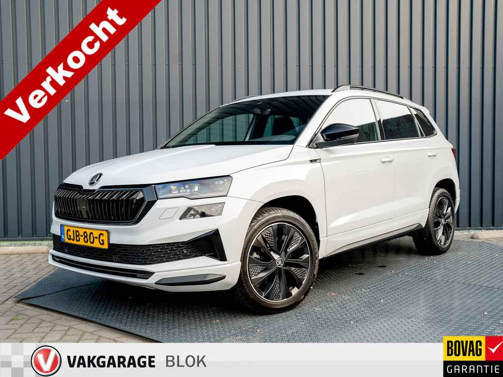 Skoda Karoq 1.5 TSI ACT Sportline Business | Trekhaak wegkl. | Camera | Stoelverw | Keyless |