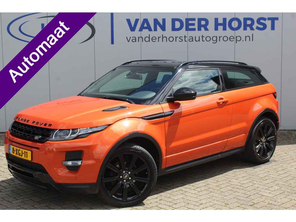 Land Rover Range Rover Evoque Coupé 2.0-240pk Si 4WD Sicilian Yellow. Automaat !