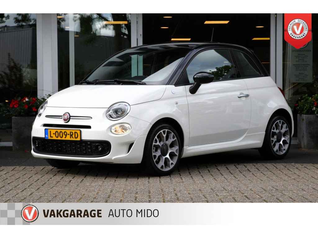 Fiat 500 1.0 Hybrid Hey Google -NLD auto- LAGE KM STAND -1e eigenaar-