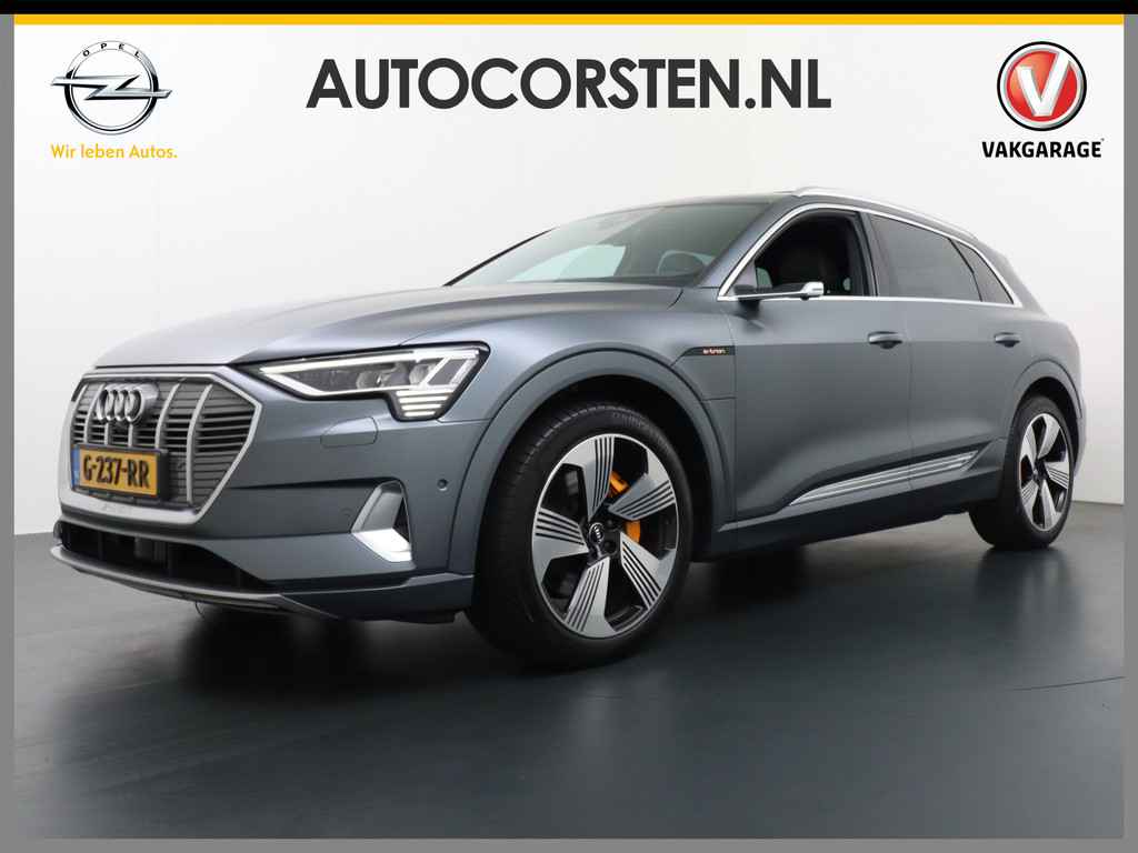 Audi e-tron E-tron 55 Quattro Advanced 95kWh Apple Carplay Android Auto Virtuele buitenspiegels Panorama-dak Adapt.Cruise-Control Navi Ecc L